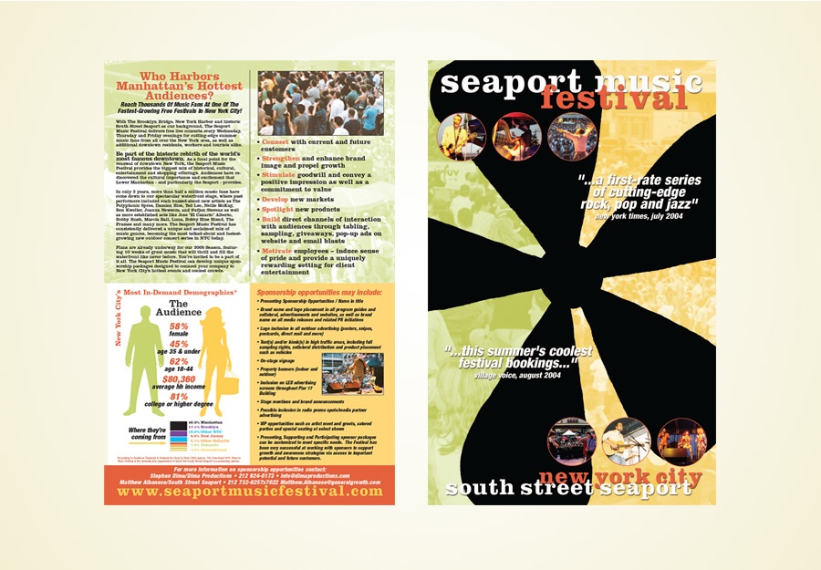 Seaport Music Festival sponsorship guide